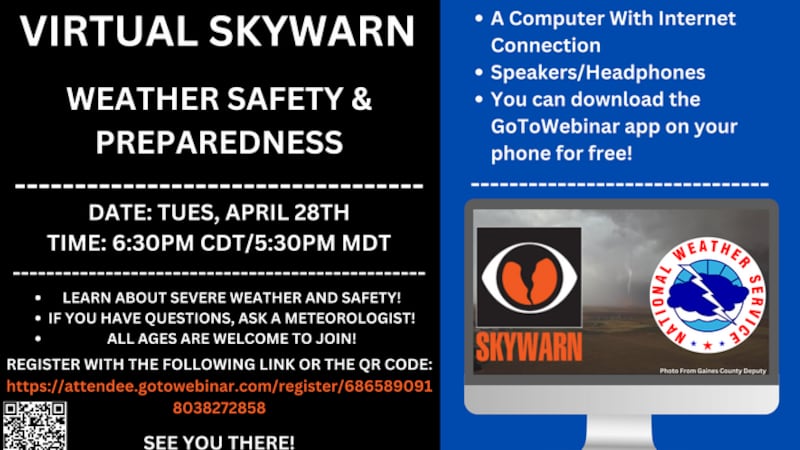 Allí podrás aprender sobre seguridad ante condiciones meteorológicas adversas.