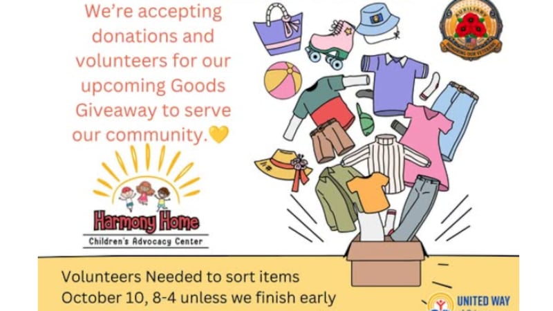 La organización continúa recibiendo donaciones de ropa, calzado, artículos para el hogar y...