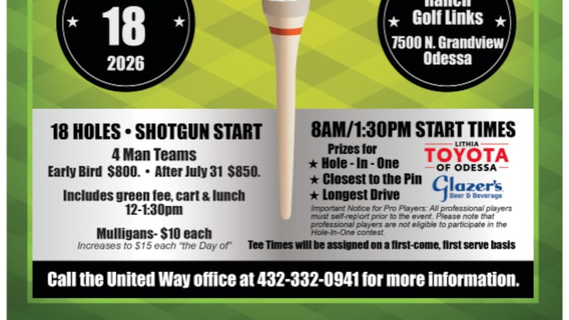 El torneo se realizará en Ratliff Ranch Golf Course y tiene como objetivo generar recursos...