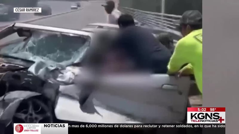 Rescate de un joven al sur de Laredo: Testigos narran experiencia tras accidente