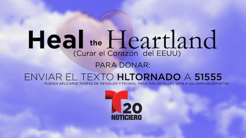 Envíe un mensaje de texto con HLTORNADO al 51555 para hacer una donación.