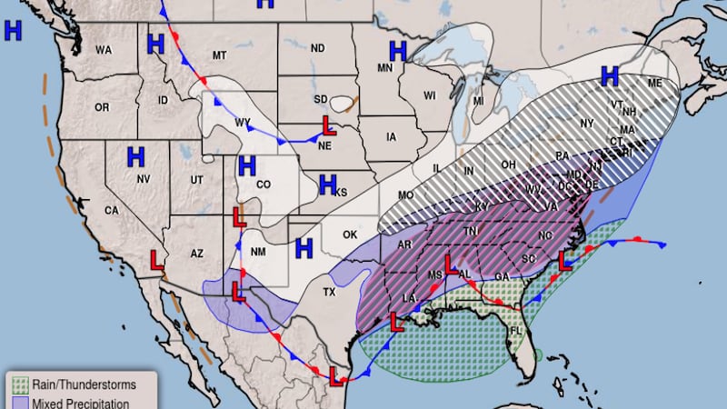 Temperaturas congelantes este fin de semana