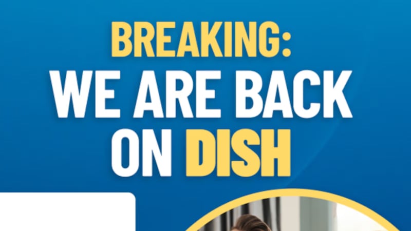 Los clientes de DISH pueden volver a ver las noticias locales, el tiempo y mas en español.