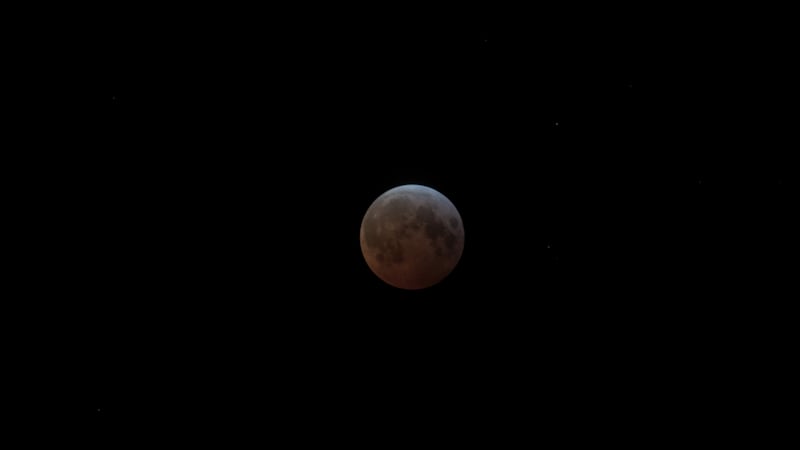 The Lunar Eclipse Friday morning.