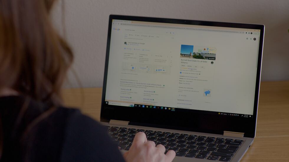 Nicole Burnett owns a real estate company in Washington. She received a flood of reviews one...