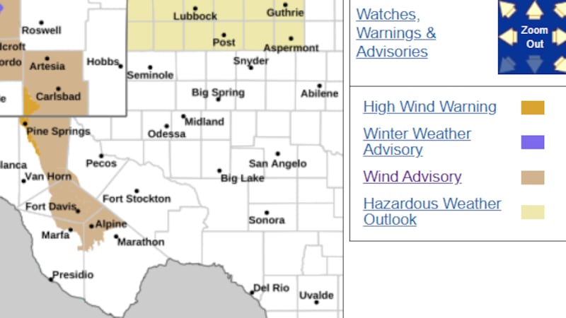Las ráfagas de viento pueden arrastrar objetos que no estén bien sujetos