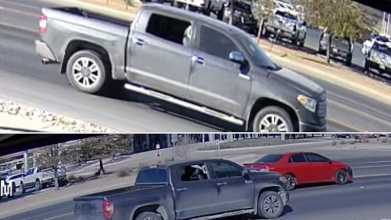 Los cristales rotos cayeron sobre ambas personas y, afortunadamente, solo causaron un corte...