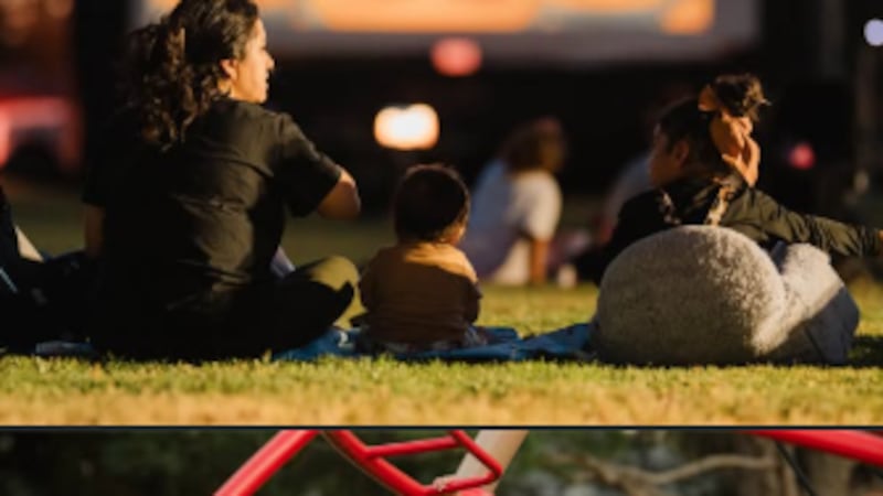 Friday Night Flicks forma parte de los esfuerzos de la ciudad para ofrecer opciones de...