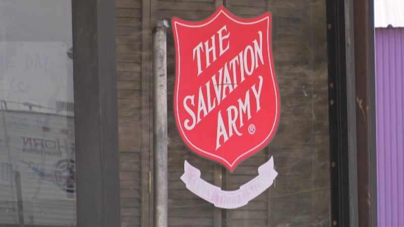 Tienda familiar del Ejército de Salvación en Odessa.