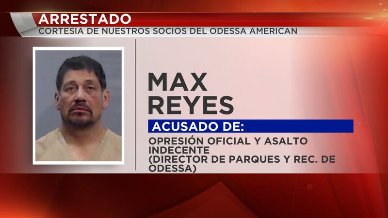 Max Reyes El Director de Parques y Recreación de Odessa ingresa a la cárcel del ...