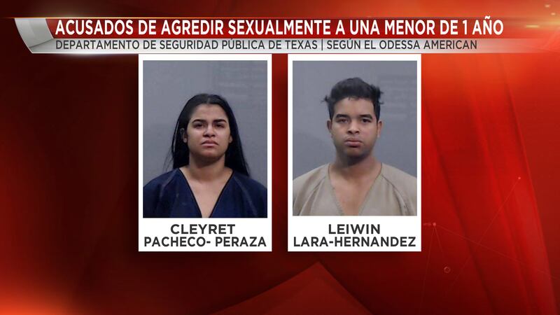 Acusados de agredir sexualmente a una menor de un año/ foto: Odessa American