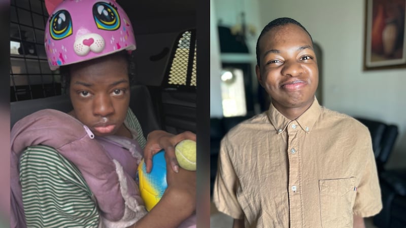 Cordarius ahora asiste a la escuela y se beneficia de varios servicios, como logopedia,...