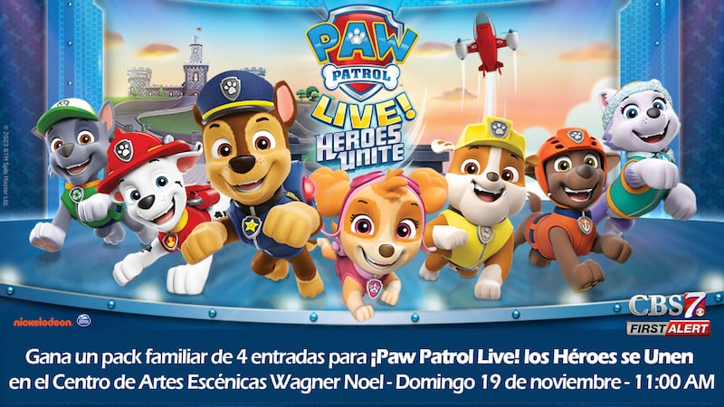Paw Patrol Live Heroes Unite