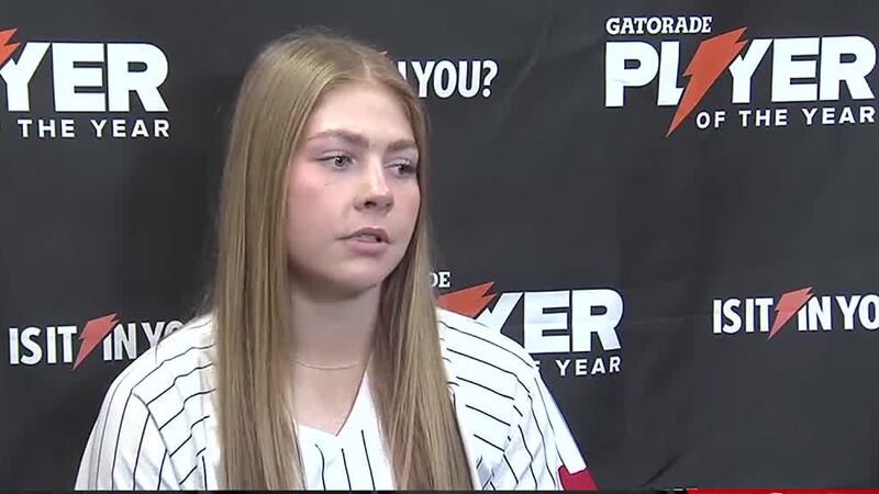 Hannah Wells, de Coahoma, nombrada Jugadora del Año de la Liga Nacional de Softball Gatorade