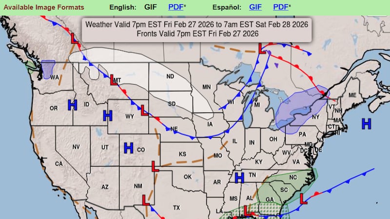 Las temperaturas serán más cálidas de lo habitual para finales de febrero