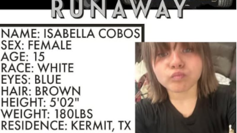 Si la encuentra o sabe su ubicación, póngase en contacto con la Oficina del Sheriff del...