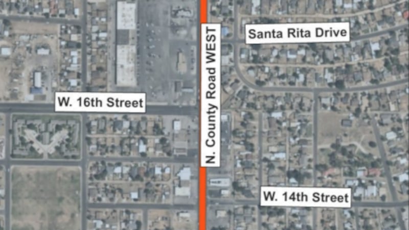 Se cerrarán carriles entre W. 19 Street y Park Boulevard mientras dure el proyecto.