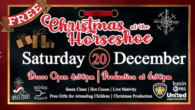 Las puertas se abrirán ese día a las 4:30 p. m. y el concierto de Navidad comenzará a las 6:30...