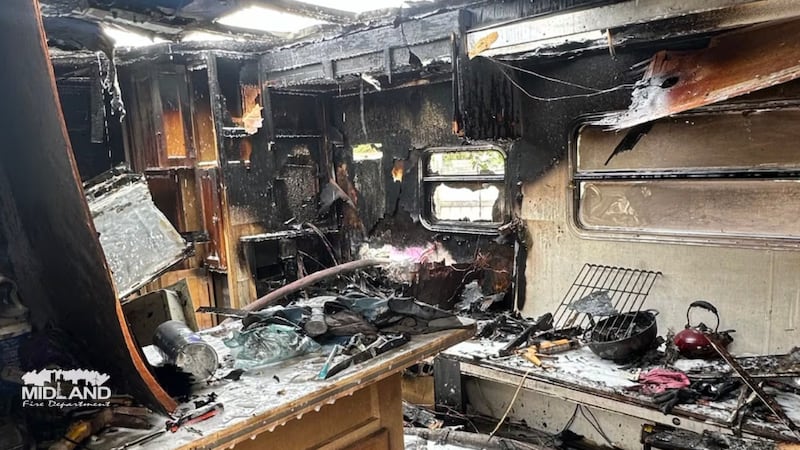 Según el Cuerpo de Bomberos, dos personas se han quedado sin hogar.