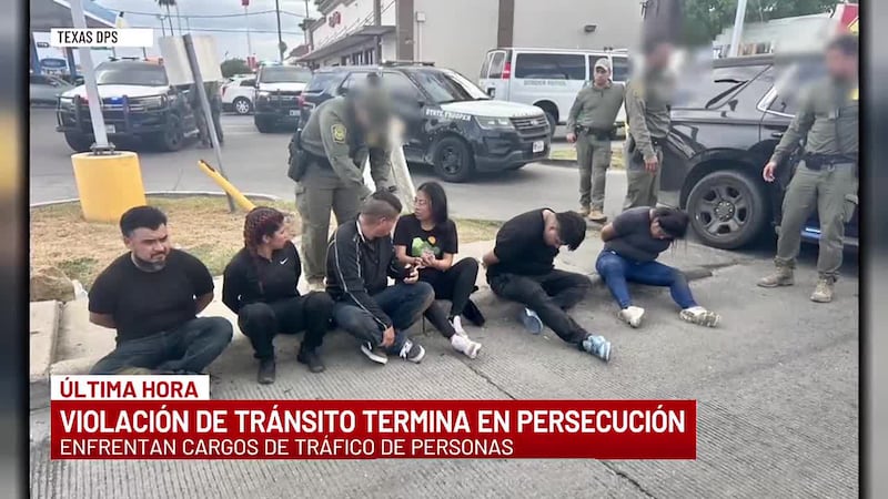 Violación de tránsito termina en persecución al norte de Laredo