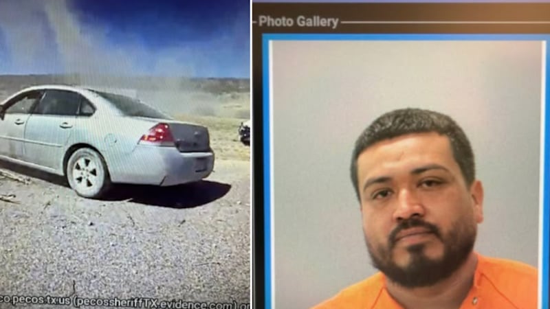 Tras un forcejeo, Ortero-Olguin fue detenido y trasladado al Hospital del Condado de Reeves...