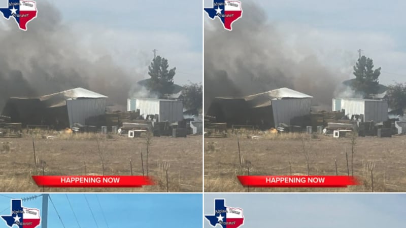 Se ruega circular con precaución por la zona mientras los bomberos trabajan en el lugar.