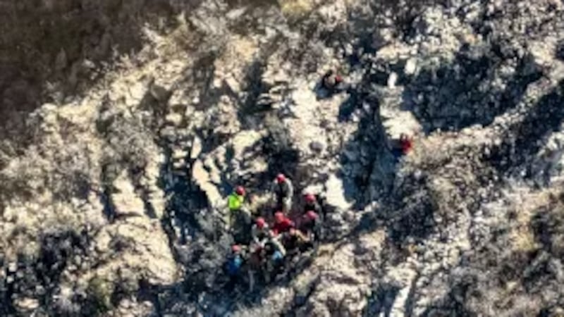 Debido al terreno, la evacuación por tierra no era viable.