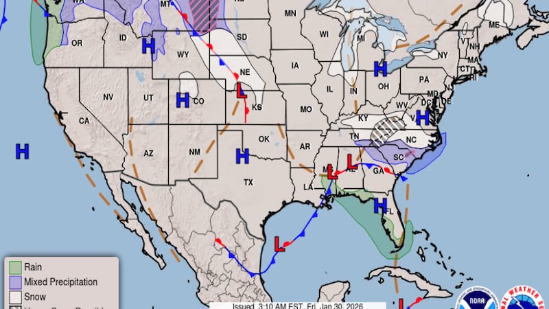 Las noches serán frías (entre 26-33°F), especialmente en los próximos días. Prepárate