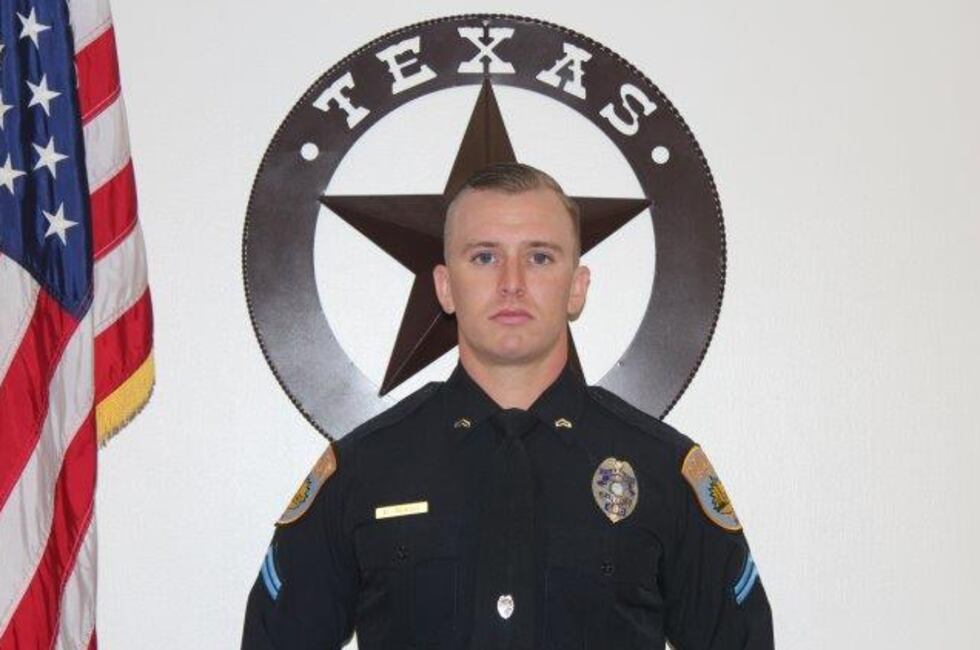 El cabo Justin Caid (Fuente: El Departamento de Policia de Odesa)