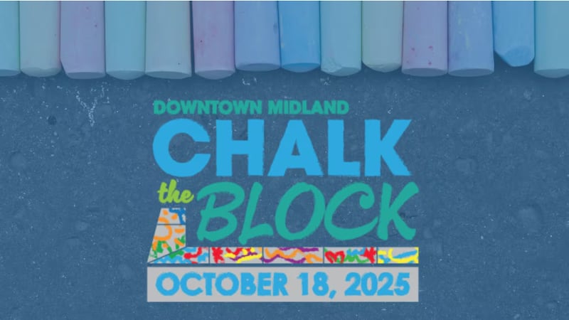 La ciudad de Midland se está preparando para su segundo evento anual Chalk the Block