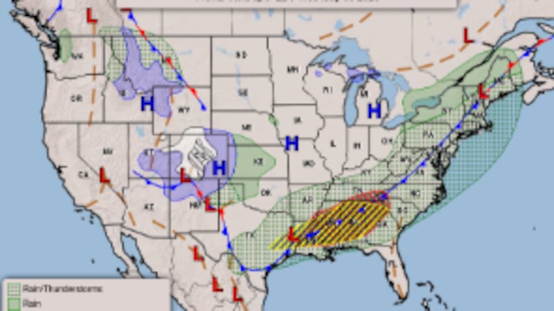 Baja probabilidad de lluvias y un frente frio en el panorama del clima
