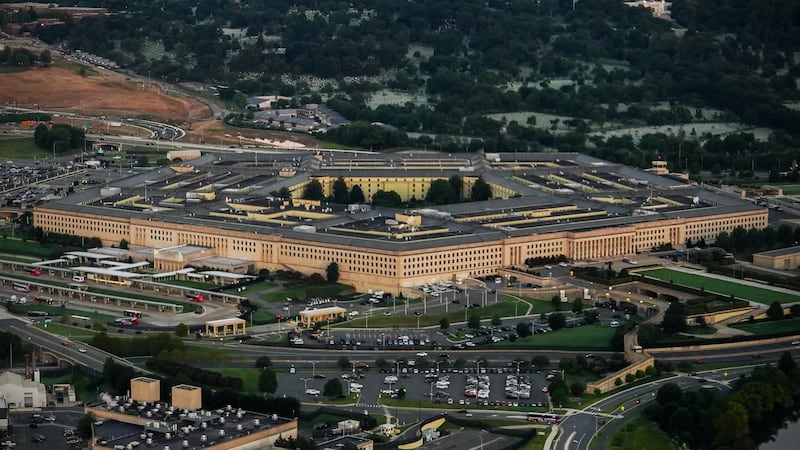 El Pentágono visto desde el aire, el martes 8 de septiembre de 2026, en Washington (AP...