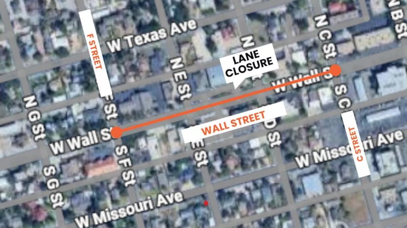 Los conductores deben esperar varios cierres de carreteras y carriles en el área hasta...