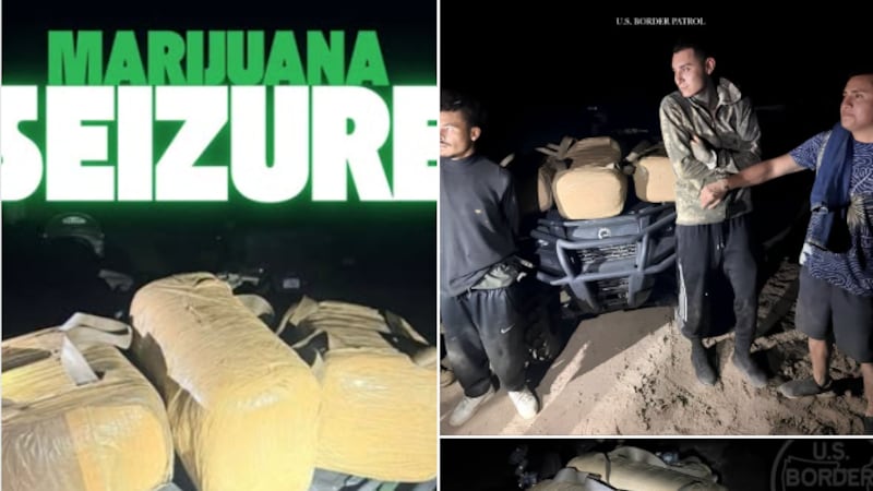 Los tres ciudadanos mexicanos se enfrentan ahora a cargos federales por tráfico de drogas,...