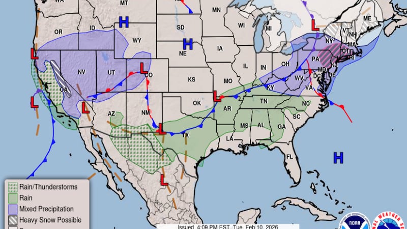 El viernes y el sábado volverán las lluvias y tormentas eléctricas de intensidad media a alta