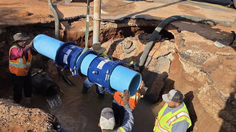 Un tramo de NE Mustang Drive en Andrews permanecerá cerrado esta semana por obras de...