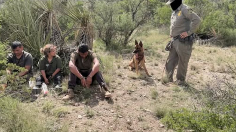El grupo estaba formado por estas tres personas