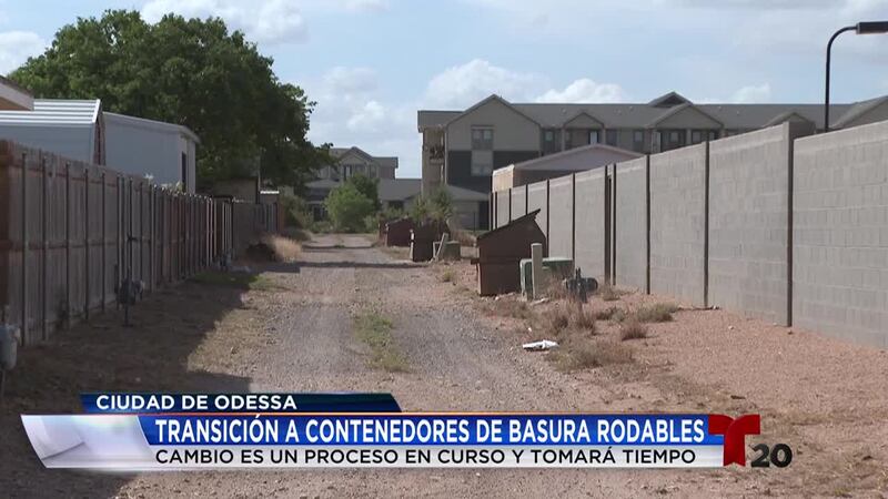 Más Detalles: ciudad de Odessa pasa de contenedores de basura a contenedores rodantes