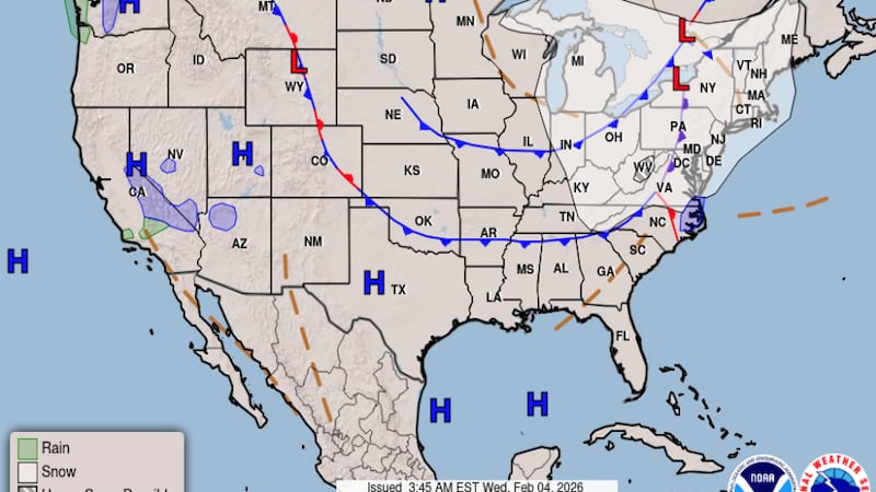 El jueves comenzará una tendencia al calentamiento.