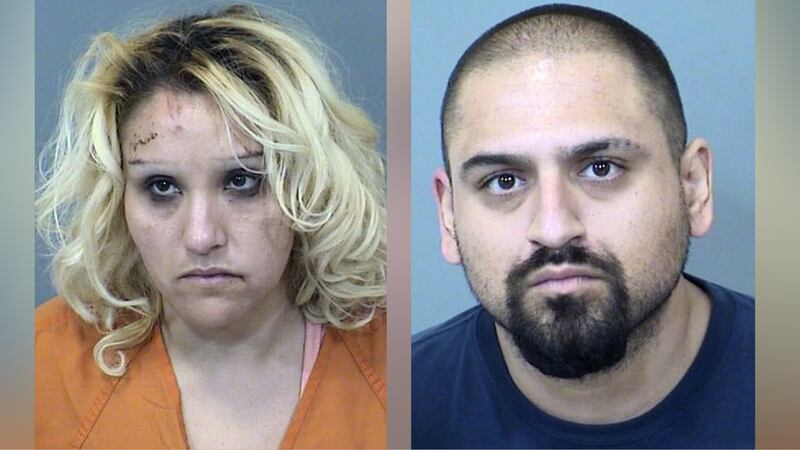 Las autoridades de Arizona dicen que Crystal Hulsey, de 33 años, y José Jaquez, de 32,...