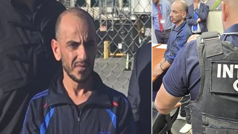 Los agentes federales lo tomaron bajo custodia y facilitaron su extradición a El Paso desde...