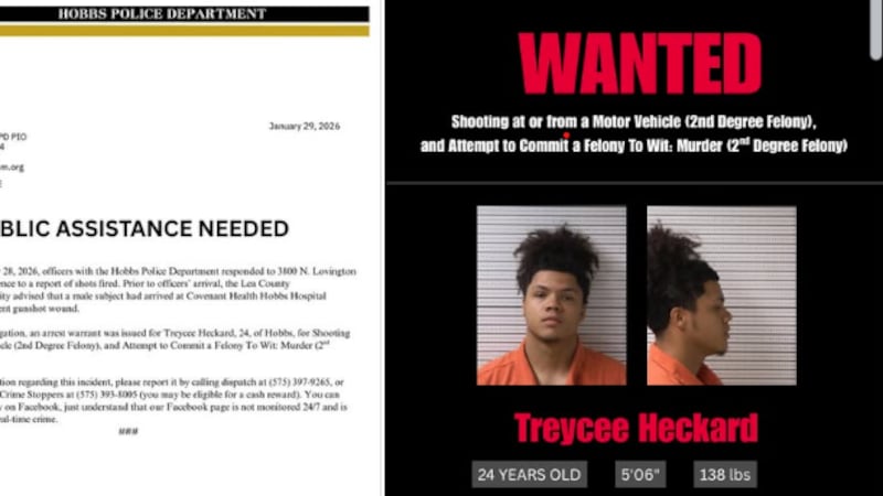 Como resultado de la investigación, se emitió una orden de arresto contra Treycee Heckard