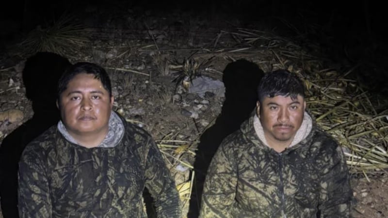 Las autoridades no revelaron información sobre el destino previsto de las personas en Estados...