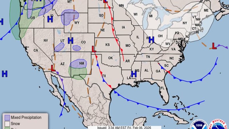 Pronostico del clima: Fin de semana